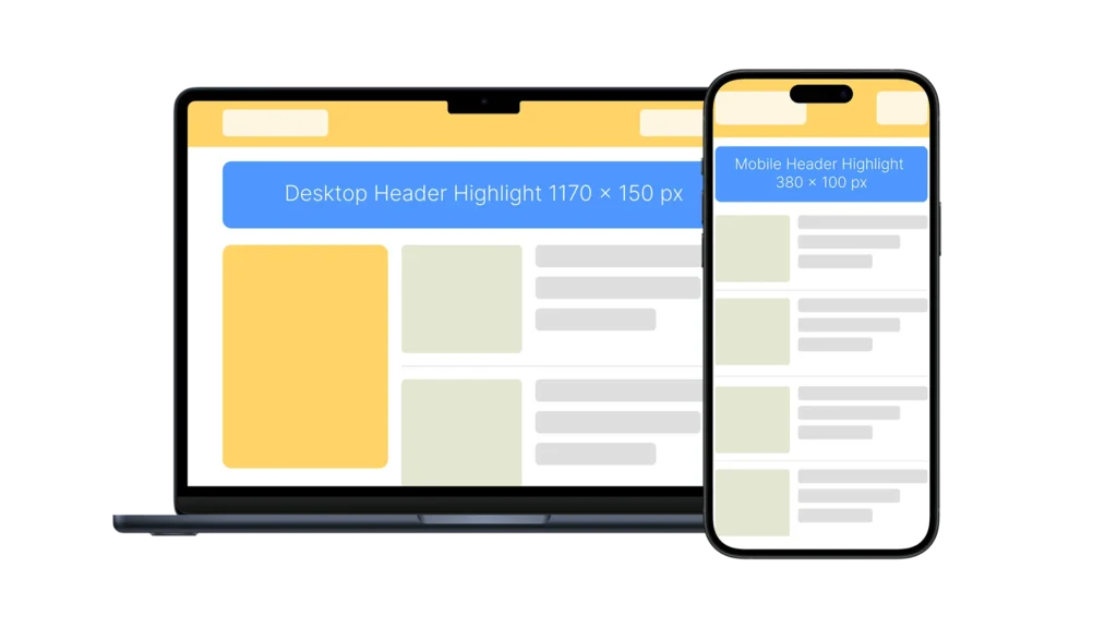 Banner Advertising - Header Highlight Ads | rentmycar.lk