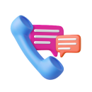 3d-retro-telephone-receiver-speech-bubble